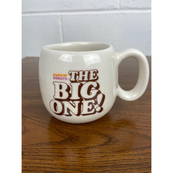 Dunkin' Donuts Coffee Mug‎ The Big One Novelty Ceramic Collectible - Picture 1 of 7